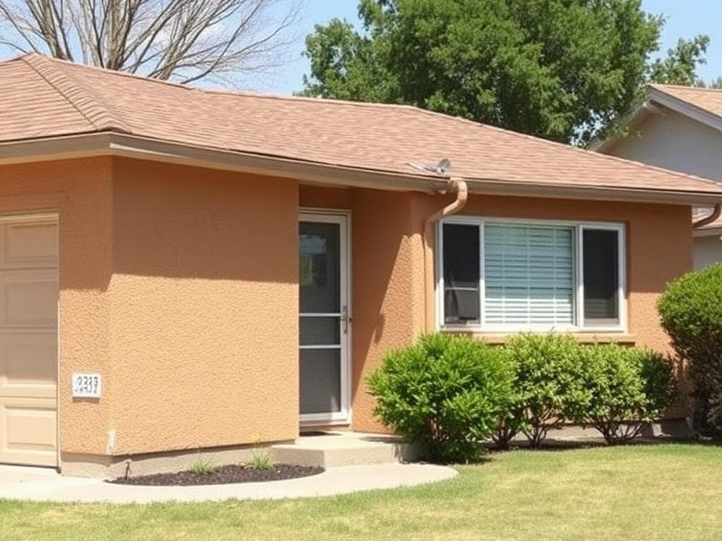 Single-Story Exterior Repaint before
