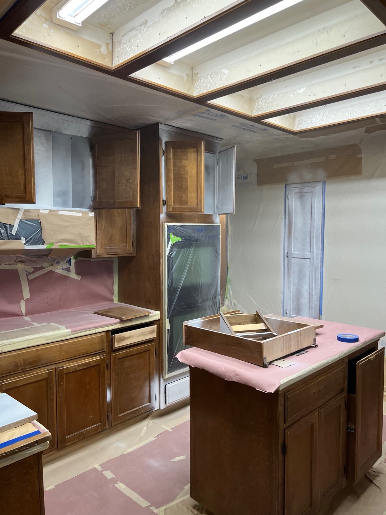 Cabinet Refinishing Preparation