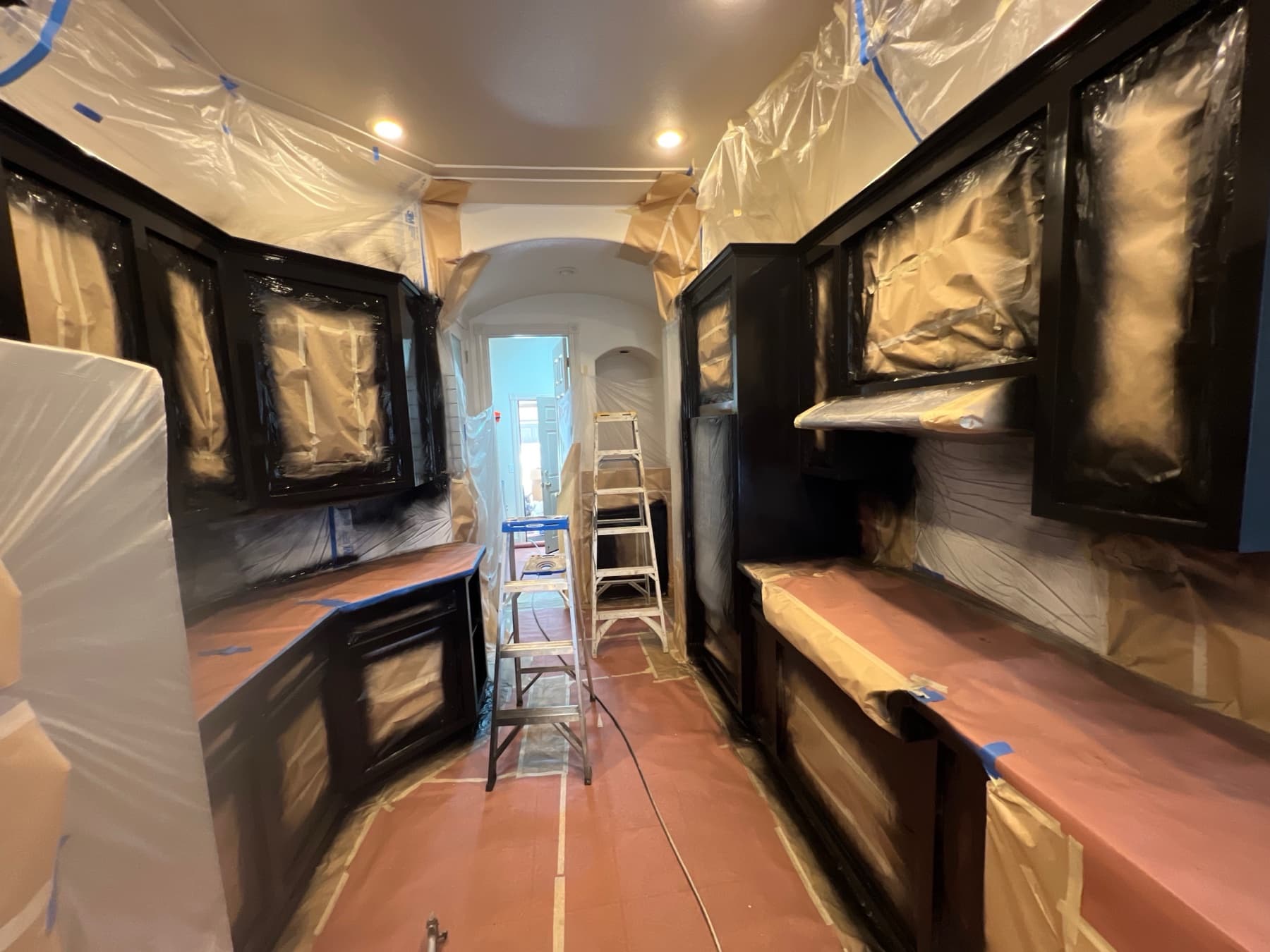 Kitchen Cabinet Preparation
