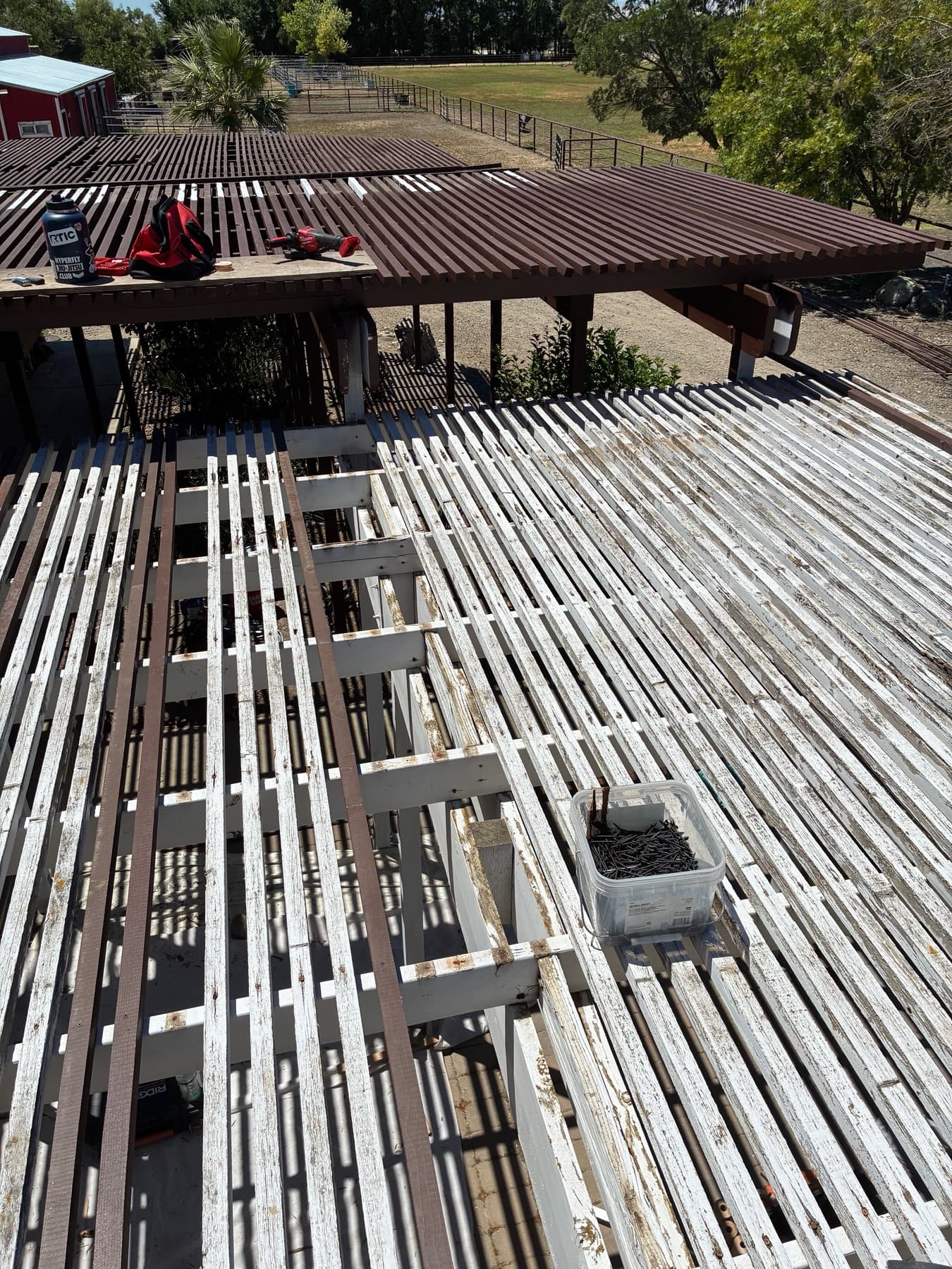 Pergola and Exterior Restoration