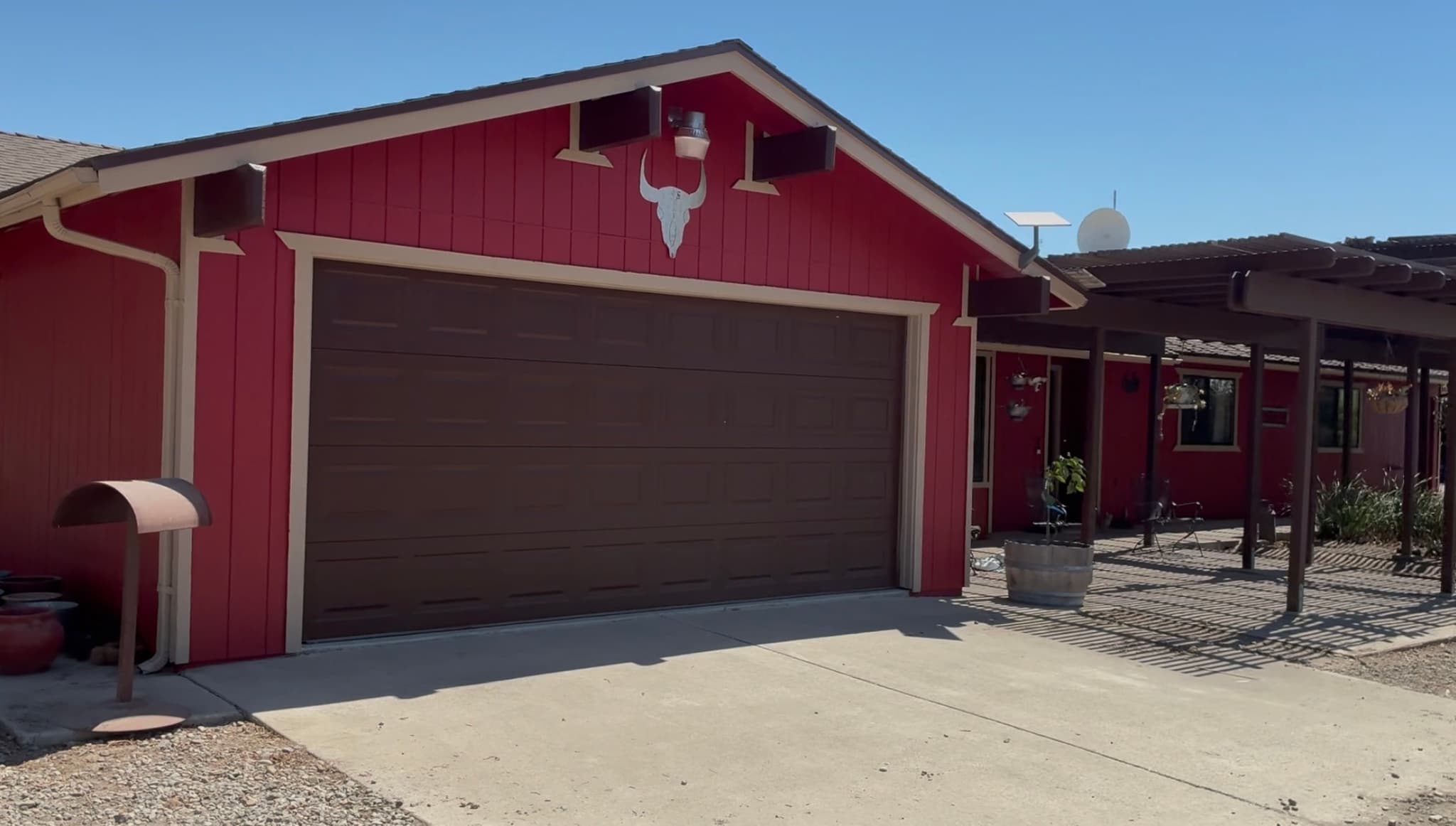 Red Exterior Transformation after